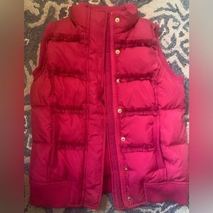 Juicy Couture Girls 12 Pink Vest. 

Worn once Unfortunately no size tag.